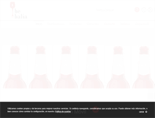 Tablet Screenshot of bebalia.es